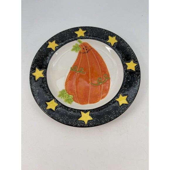 Halloween Matching Pumping Cup & Dessert Plate Set New Open Box - Picture 6 of 10